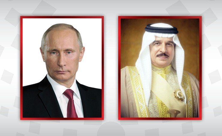 ملك البحرين يهنئ الرئيس الروسي بذكرى الاستقلال ملك البحرين يهنئ الرئيس الروسي بذكرى الاستقلال