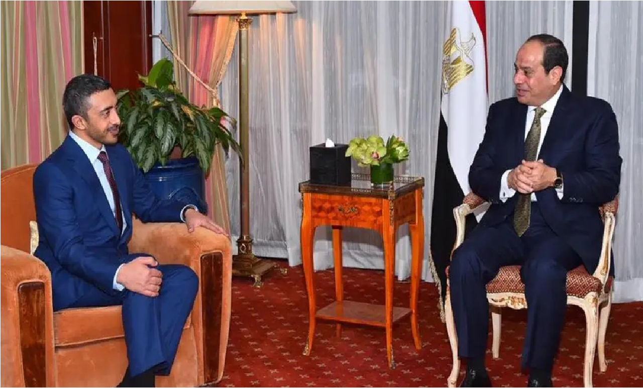 السيسي يؤكد خصوصية العلاقات المصرية الإماراتية الممتدة عبر عقود السيسي يؤكد خصوصية العلاقات المصرية الإماراتية الممتدة عبر عقود