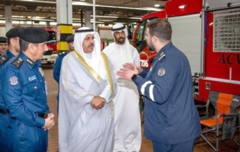 وزير الداخلية الكويتي يشيد بجهود الكوادر الوطنية في قطاع الشؤون الهندسية بالإطفاء