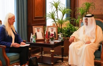 المري يستقبل وزيرة شؤون الشرق الأوسط وآسيا بالخارجية البريطانية