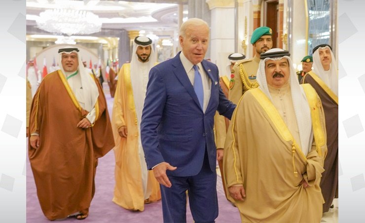 الرئيس الأمريكى يعرب عن تقديره للشراكة الإستراتيجية مع البحرين الرئيس الأمريكى يعرب عن تقديره للشراكة الإستراتيجية مع البحرين