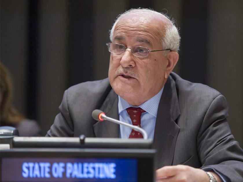 مندوب فلسطين بالأمم المتحدة يطالب المجتمع الدولي بالتوصل إلى تسوية عادلة للقضية الفلسطينية مندوب فلسطين بالأمم المتحدة يطالب المجتمع الدولي بالتوصل إلى تسوية عادلة للقضية الفلسطينية
