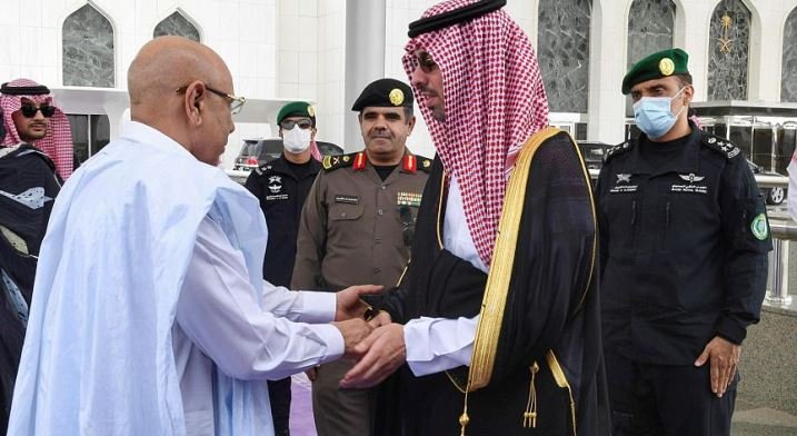 الرئيس الموريتاني يغادر جدة.. بعد أدائه مناسك الحج الرئيس الموريتاني يغادر جدة.. بعد أدائه مناسك الحج