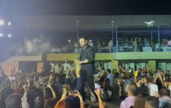 عاصي الحلاني يبدع فى جنوب لبنان.. ويحيي حفلا كامل العدد