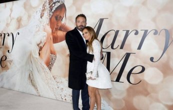 آيتن عامر تهنئ جينيفر لوبيز وبن أفليك على زواجهما