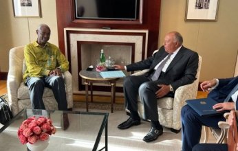 وزير الخارجية المصري يعقد مباحثات ببرلين مع السكرتير التنفيذي المؤقت لاتفاقية تغير المناخ