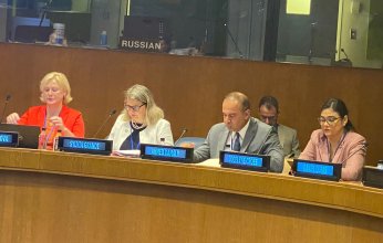 نائب وزيرة التخطيط يشارك بجلسة التحديات وتعزيز سياسات تحقيق اهداف التنمية المستدامه