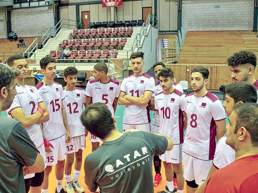 المنتخب القطري يفتتح مشواره في "غرب آسيا للكرة الطائرة للشباب " بمواجهة نظيره الفلسطيني 22 يوليو المنتخب القطري يفتتح مشواره في "غرب آسيا للكرة الطائرة للشباب " بمواجهة نظيره الفلسطيني 22 يوليو