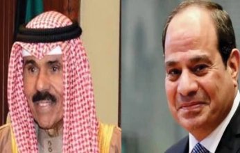 الرئيس المصري يهنىء أمير الكويت بعيد الأضحى المبارك