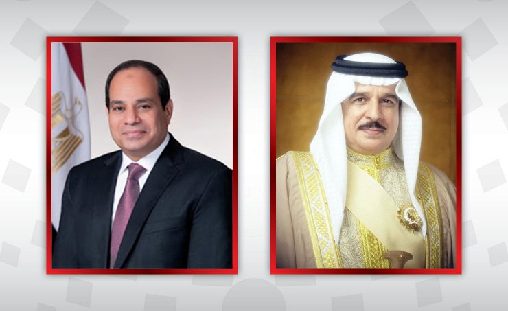 ملك البحرين يهنئ الرئيس المصري بذكرى ثورة يوليو المجيدة ملك البحرين يهنئ الرئيس المصري بذكرى ثورة يوليو المجيدة