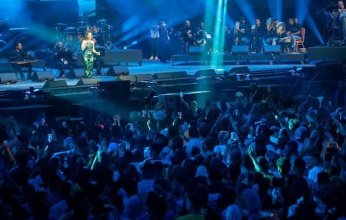 فيديو وصور.. بلقيس فتحي تحيي حفلا فنيا ضحما بموسم الجيمرز بالسعودية