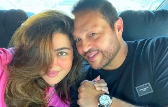 ريهام حجاج تعبر عن حبها لزوجها بهذه الطريقة