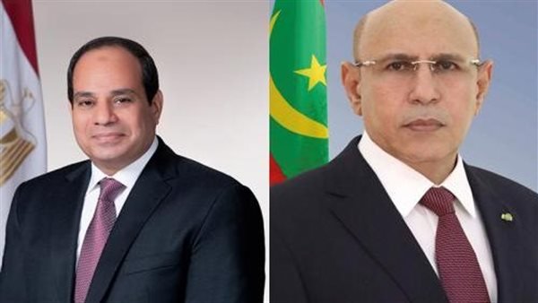 الرئيس الموريتاني يهنئ نظيره المصري بذكرى ثورة يوليو الرئيس الموريتاني يهنئ نظيره المصري بذكرى ثورة يوليو