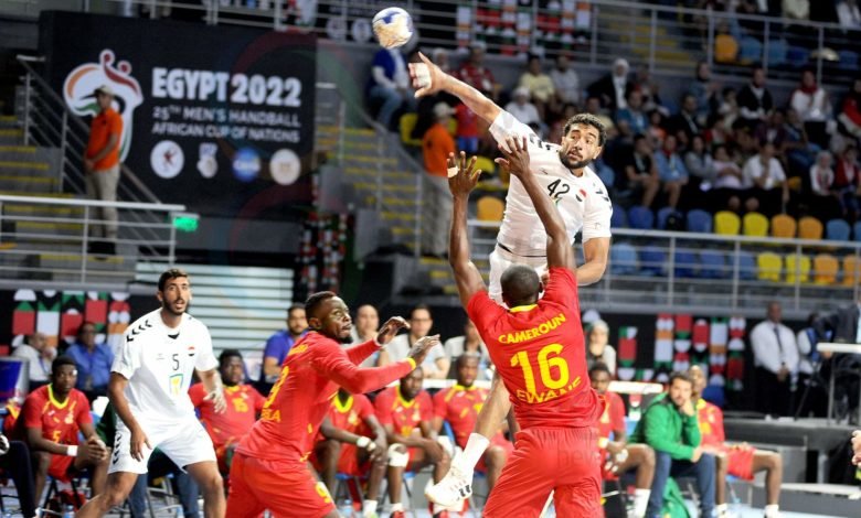 منتخب مصر يفوز على الكاميرون 40 - 17 بكأس الأمم الإفريقية لكرة اليد منتخب مصر يفوز على الكاميرون 40 - 17 بكأس الأمم الإفريقية لكرة اليد