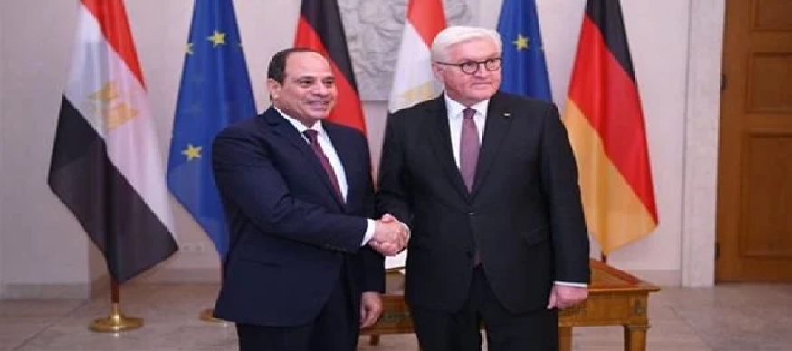 الرئيس السيسي يؤكد حرص مصر على تدعيم الشراكة الاستراتيجية الممتدة مع ألمانيا الرئيس السيسي يؤكد حرص مصر على تدعيم الشراكة الاستراتيجية الممتدة مع ألمانيا