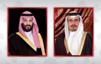 ولي عهد البحرين يتلقى برقية شكر جوابية من نظيره السعودي