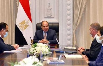 الرئيس المصري يطلع على مستجدات إنشاء أكبر مصنع للغزل في العالم بالمحلة