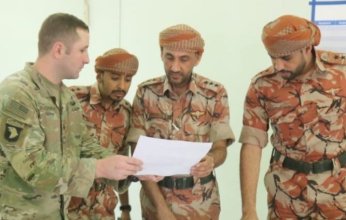 انطلاق التمرين العسكري المشترك بين سلطنة عمان والولايات المتحدة