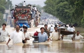 ارتفاع حصيلة الفيضانات في باكستان إلى 1061 قتيلا