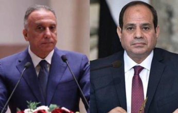 الرئيس المصري يجرى اتصالا هاتفيا مع رئيس الوزراء العراقى