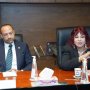 وزارة التخطيط المصرية واتحاد المستثمرات العرب يبحثان آليات التعاون المشترك خلال الفترة المقبلة 2 khaligyoun26790