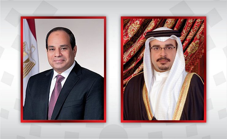 ولي العهد البحريني يتلقى برقية شكر جوابية من الرئيس المصري ولي العهد البحريني يتلقى برقية شكر جوابية من الرئيس المصري