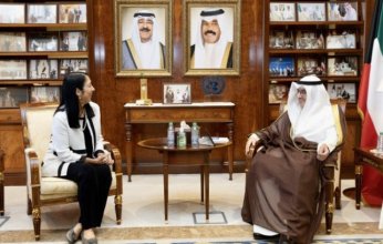 وزير الخارجية الكويتي يلتقي مساعد وزير الخارجية الأمريكي لشؤون المنظمات الدولية