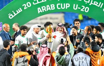المنتخب السعودي يفوز على نظيره المصري ويتوج بطلا لكأس العرب للشباب