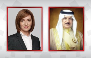 ملك البحرين يهنئ رئيسة جمهورية مولدوفا بذكرى الاستقلال