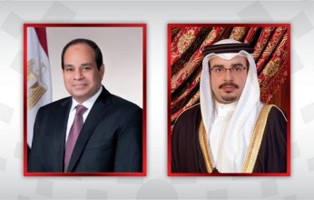 ولي عهد البحرين يعزي الرئيس المصري في حادث حريق كنيسة أبو سيفين
