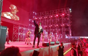 صور.. بحضور كامل العدد محمد رمضان يختتم حفلاته في الساحل الشمالي