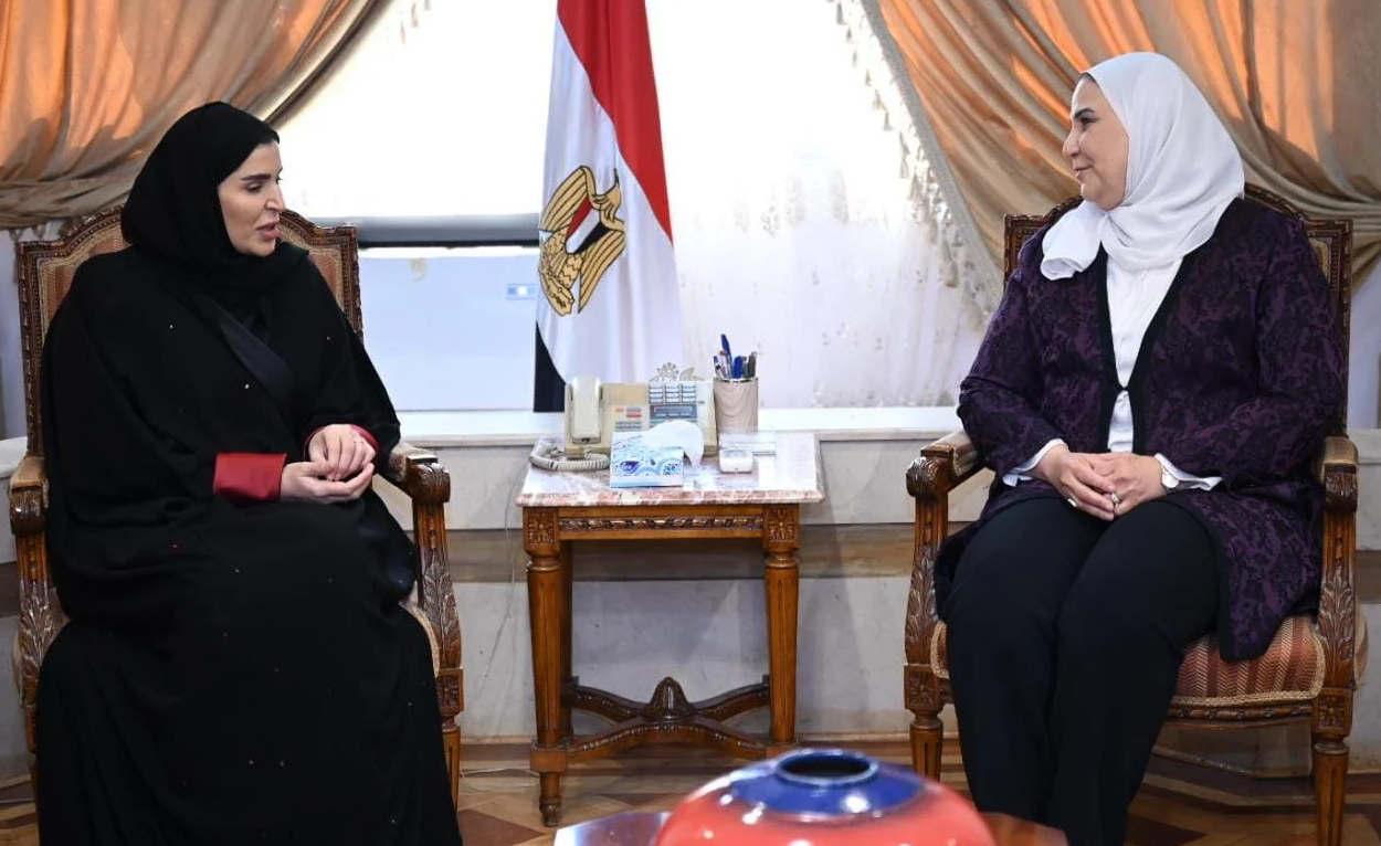 مباحثات مصرية قطرية فى المجالات الاجتماعية وقضايا التمكين الاقتصادى وحماية الأسرة مباحثات مصرية قطرية فى المجالات الاجتماعية وقضايا التمكين الاقتصادى وحماية الأسرة