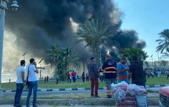 مصر.. السيطرة على حريق كارفور إسكندرية