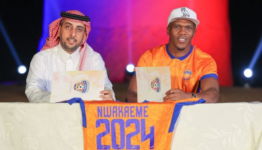الفيحاء السعودي يعلن تعاقده مع اللاعب النيجيري نواكيمي الفيحاء السعودي يعلن تعاقده مع اللاعب النيجيري نواكيمي