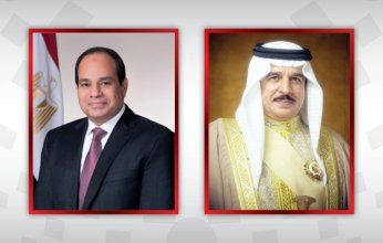 ملك البحرين يتلقى برقية شكر جوابية من الرئيس المصري