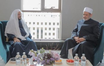 الإمام الأكبر يستقبل وزير الشؤون الاسلامية السعودي