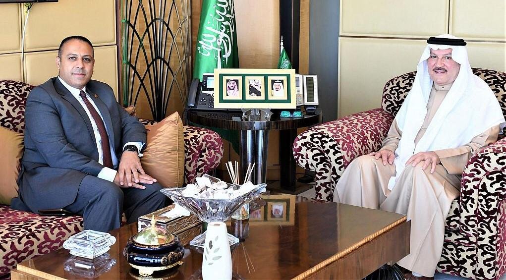 السفير السعودي بالقاهرة يستقبل أمين الرئاسة المصرية السفير السعودي بالقاهرة يستقبل أمين الرئاسة المصرية