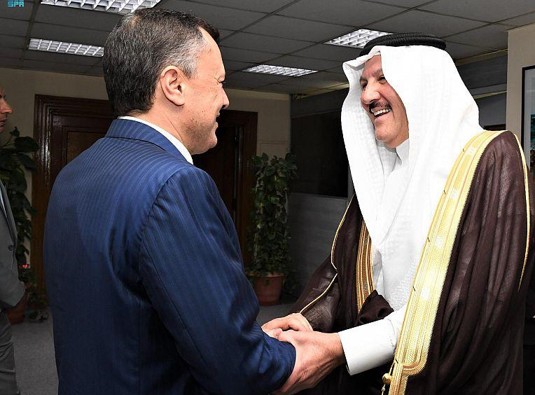 سفير المملكة لدى مصر يلتقي بوزير السياحة والآثار المصري سفير المملكة لدى مصر يلتقي بوزير السياحة والآثار المصري