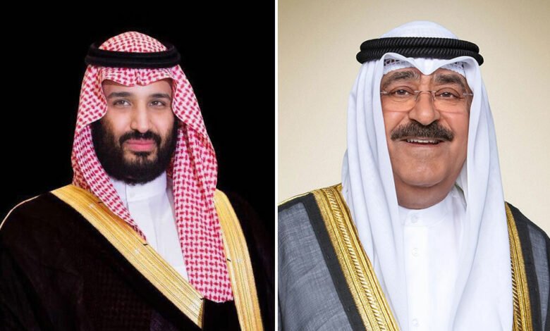 ولي العهد الكويتي يبعث ببرقية تهنئة إلى ولي العهد السعودي بذكرى اليوم الوطني للمملكة ولي العهد الكويتي يبعث ببرقية تهنئة إلى ولي العهد السعودي بذكرى اليوم الوطني للمملكة