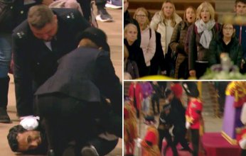 الشرطة البريطانية تعتقل شخص حاول فتح نعش الملكة إليزابيث الثانية