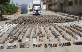 الداخلية المصرية تعلن ضبط شحنة مخدرات قيمتها 112 مليون جنيه