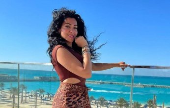 ميرهان حسين تحتفل بعيد ميلادها فى تصوير "الونش".. صور