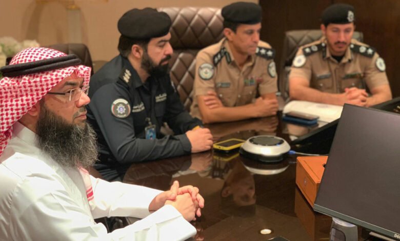 اجتماع مرئي لربط المخالفات المرورية بين الكويت والإمارات اجتماع مرئي لربط المخالفات المرورية بين الكويت والإمارات
