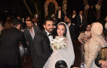 صور.. إسلام جمال يزف لعروسه وسط حضور كبير من النجوم