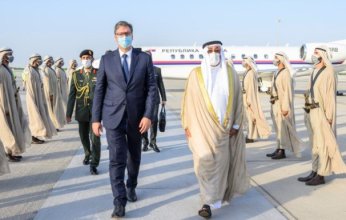 رئيس صربيا يصل الإمارات في زيارة رسمية