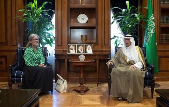 الجبير يستقبل سفيرة السويد المعينة لدى السعودية