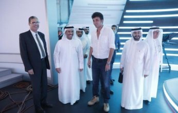 وزير الإعلام البحريني يزور مدينة الإنتاج الإعلامي في مصر