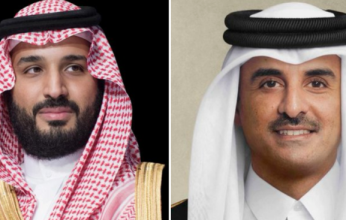 أمير قطر يهنئ ولي العهد السعودي بمناسبة تعيينه رئيساً لمجلس الوزراء