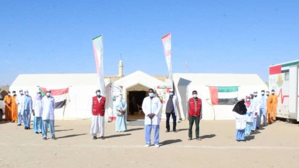 فرق طبية من «مستشفى الإمارات الميداني» في القرى السودانية المتضررة فرق طبية من «مستشفى الإمارات الميداني» في القرى السودانية المتضررة