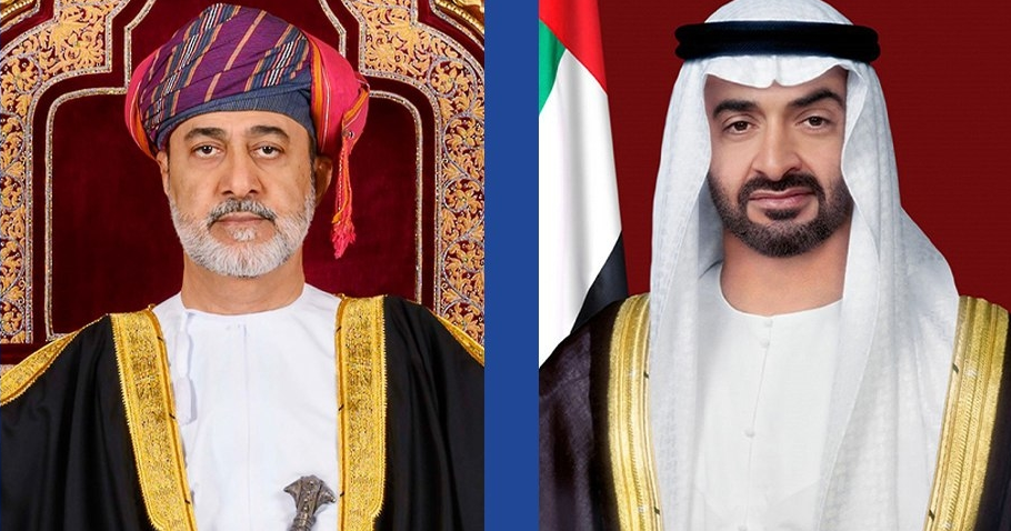 رئيس الإمارات وسلطان عمان يؤكدان عمق العلاقات الثنائية رئيس الإمارات وسلطان عمان يؤكدان عمق العلاقات الثنائية